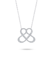 Load image into Gallery viewer, ONE LOVE PENDANT - DIAMOND PAVÉD