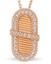 Load image into Gallery viewer, VITAMIN PINK ENERGY SAUTOIR - GOLD