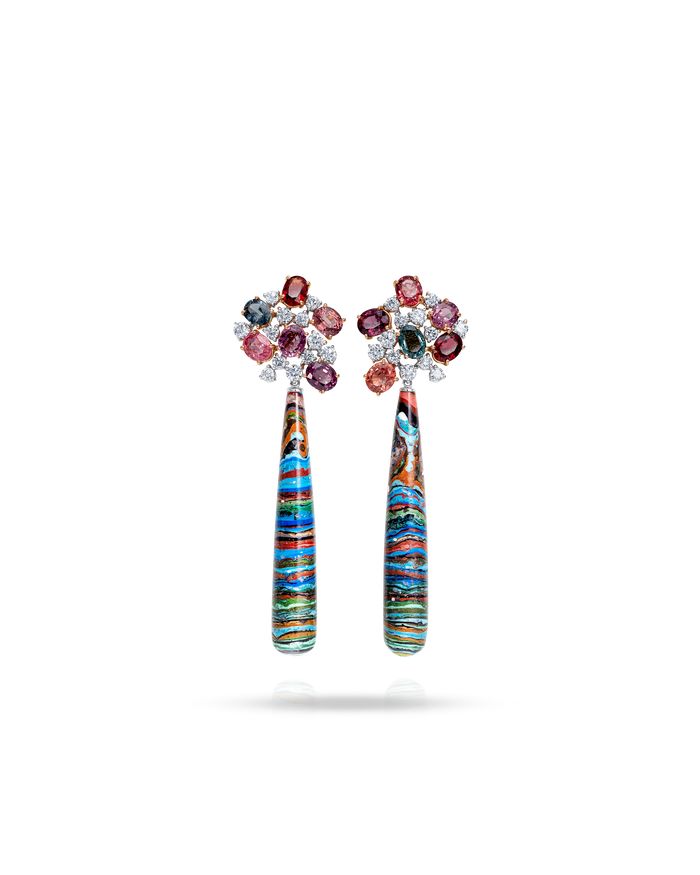 DEEP SEA PRISM EARRINGS