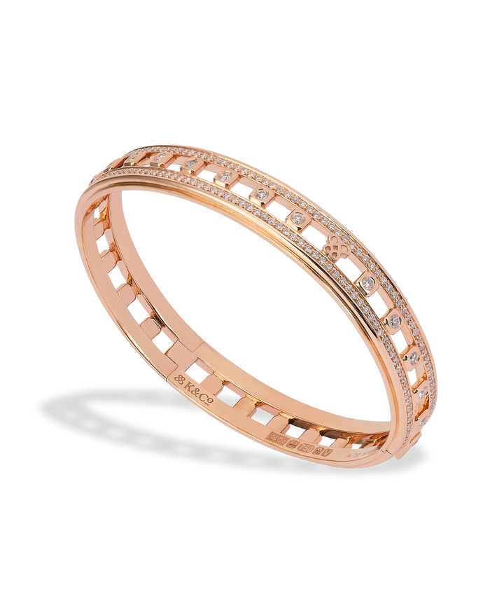 ICON STEPPING STONE BRACELET - DIAMOND PAVÉD