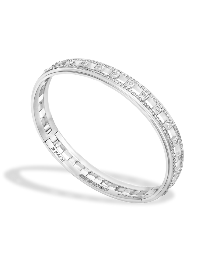 ICON STEPPING STONE BRACELET - DIAMOND PAVÉD