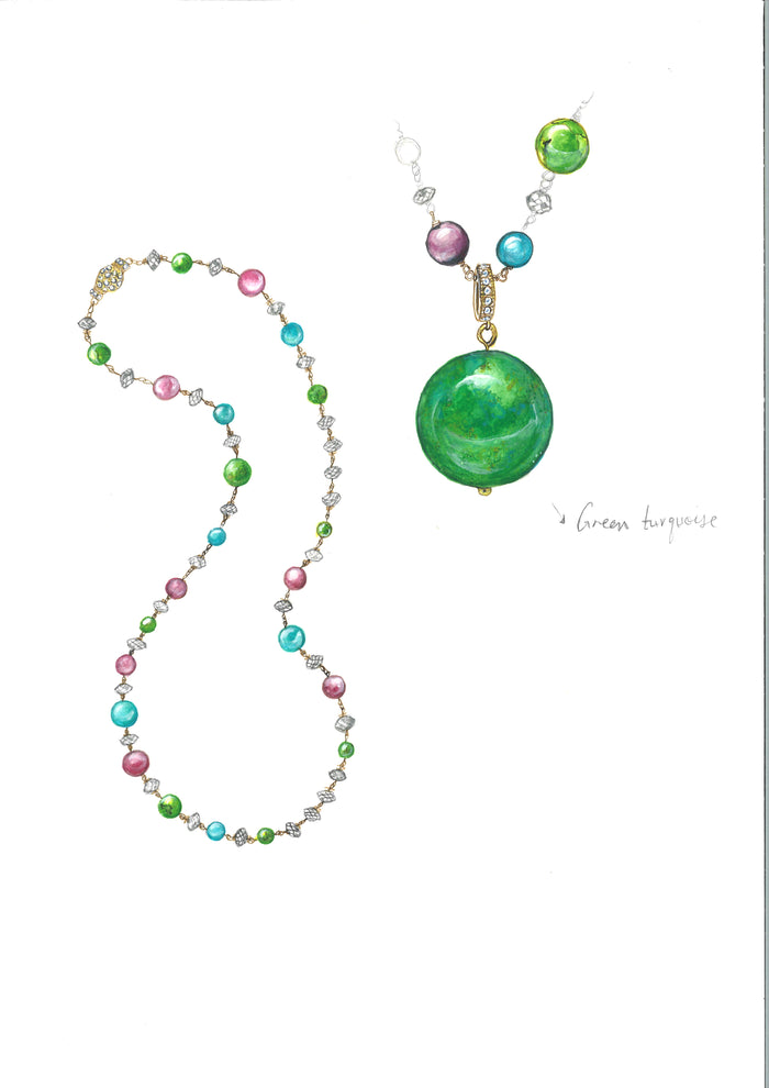 NEREIDS BEAD NECKLACE