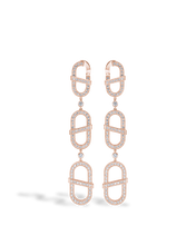 Load image into Gallery viewer, VITAMIN PINK 3-MOTIF DROP EARRINGS
