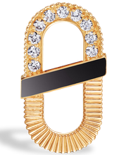 Load image into Gallery viewer, VITAMIN PINK EAR PENDANT - ONYX
