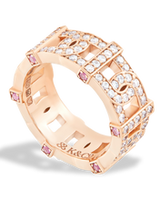 Load image into Gallery viewer, VITAMIN PINK BAND - DIAMOND PAVÉ
