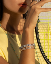 Load image into Gallery viewer, VITAMIN PINK - DIAMOND PAVÉD BRACELET
