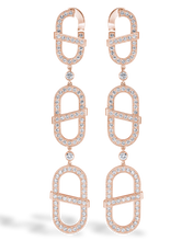 Load image into Gallery viewer, VITAMIN PINK 3-MOTIF DROP EARRINGS
