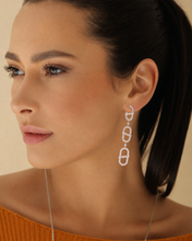Load image into Gallery viewer, VITAMIN PINK 3-MOTIF DROP EARRINGS
