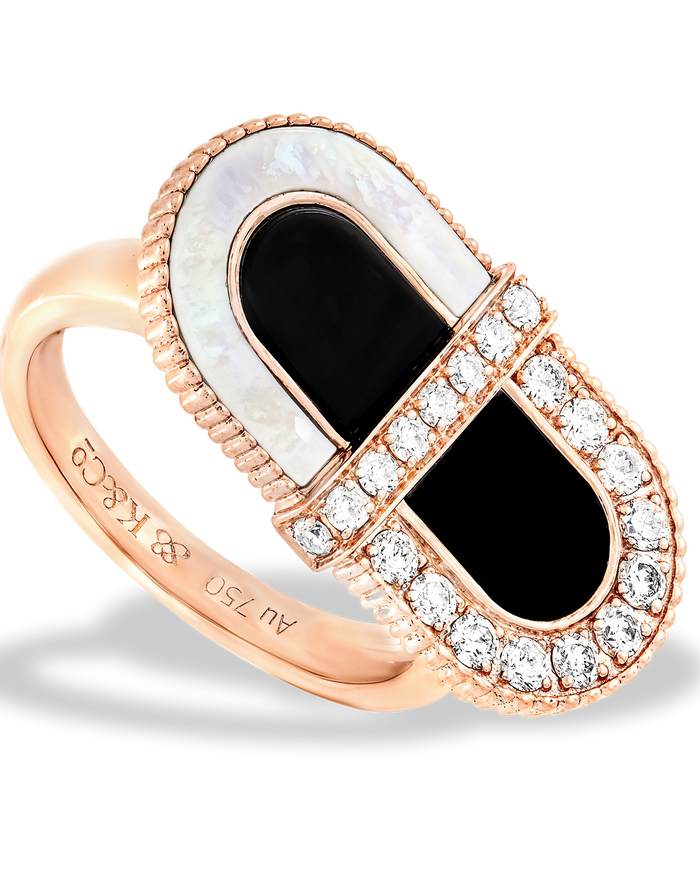 VITAMIN PINK BOLD RING