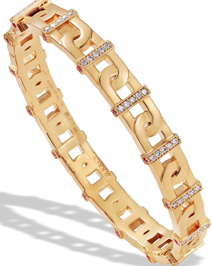 VITAMIN PINK BRACELET - DIAMOND BAR
