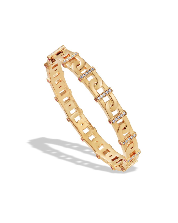 VITAMIN PINK BRACELET - DIAMOND BAR