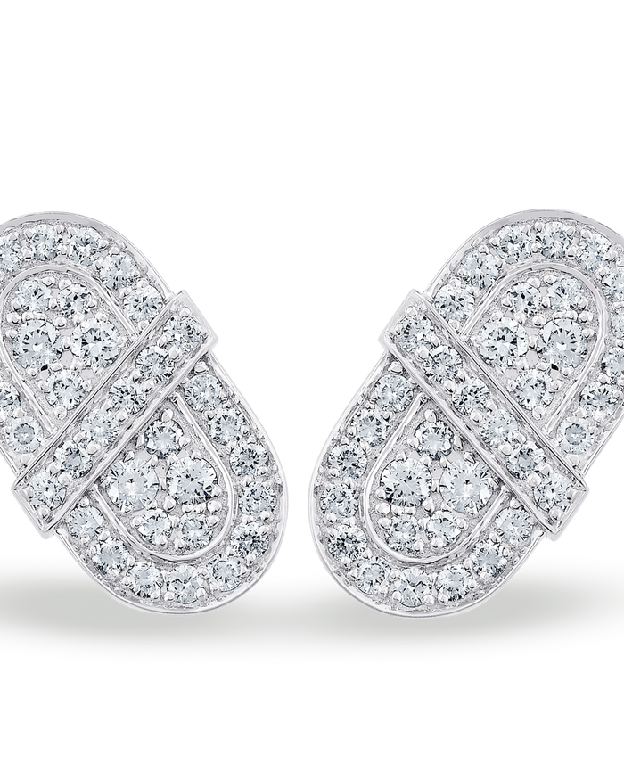 VITAMIN PINK ENERGY STUDS - DIAMOND PAVÉ