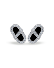Load image into Gallery viewer, VITAMIN PINK ENERGY STUDS - ONYX
