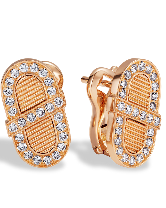 VITAMIN PINK ENERGY STUDS - GOLD