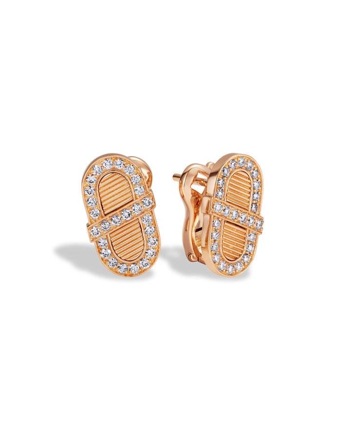 VITAMIN PINK ENERGY STUDS - GOLD