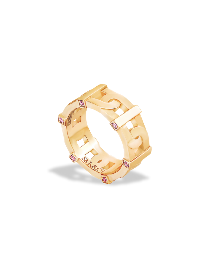 VITAMIN PINK BAND RING