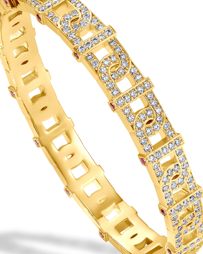 VITAMIN PINK DIAMOND PAVÉD - BRACELET
