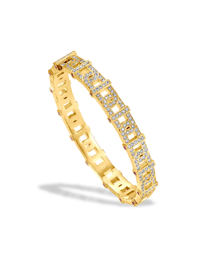 VITAMIN PINK DIAMOND PAVÉD - BRACELET