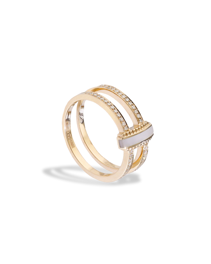 VITAMIN PINK ELEMENTS DOUBLE RING