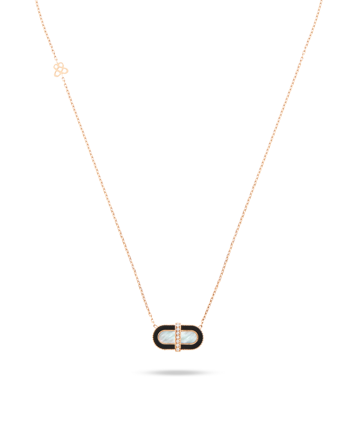 VITAMIN PINK MINI PENDANT  - ONYX