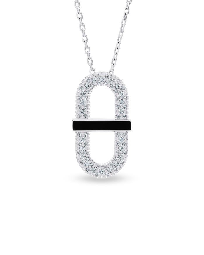 VITAMIN PINK PENDANT SAUTOIR - ONYX