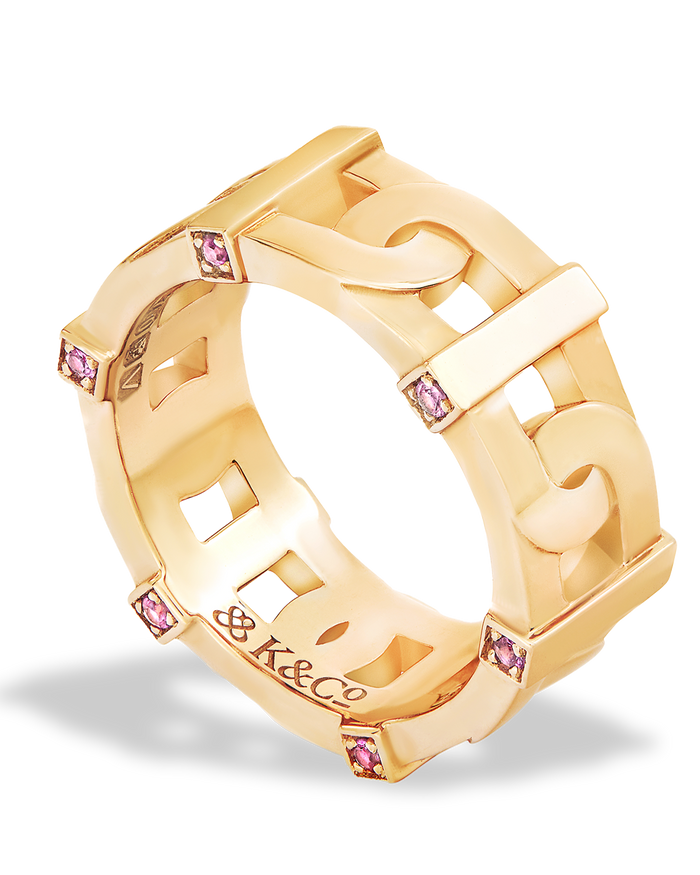 VITAMIN PINK BAND RING